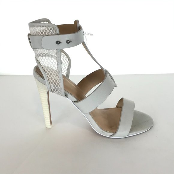 New Joes Jeans Rocket Mesh Strappy Leather Sandals - Picture 4 of 6